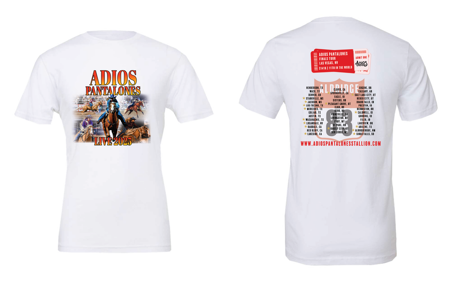 **Limited Edition** Vegas Tour T-Shirt