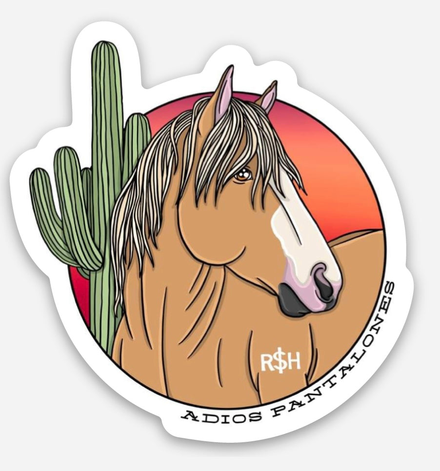 Adios Pantalones Stickers