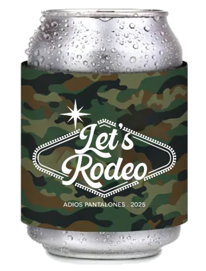 Let's Rodeo Slap Koozies