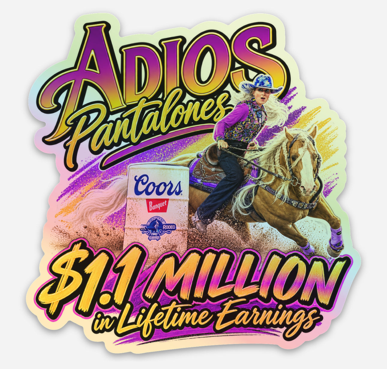 Adios Pantalones Fall Stickers