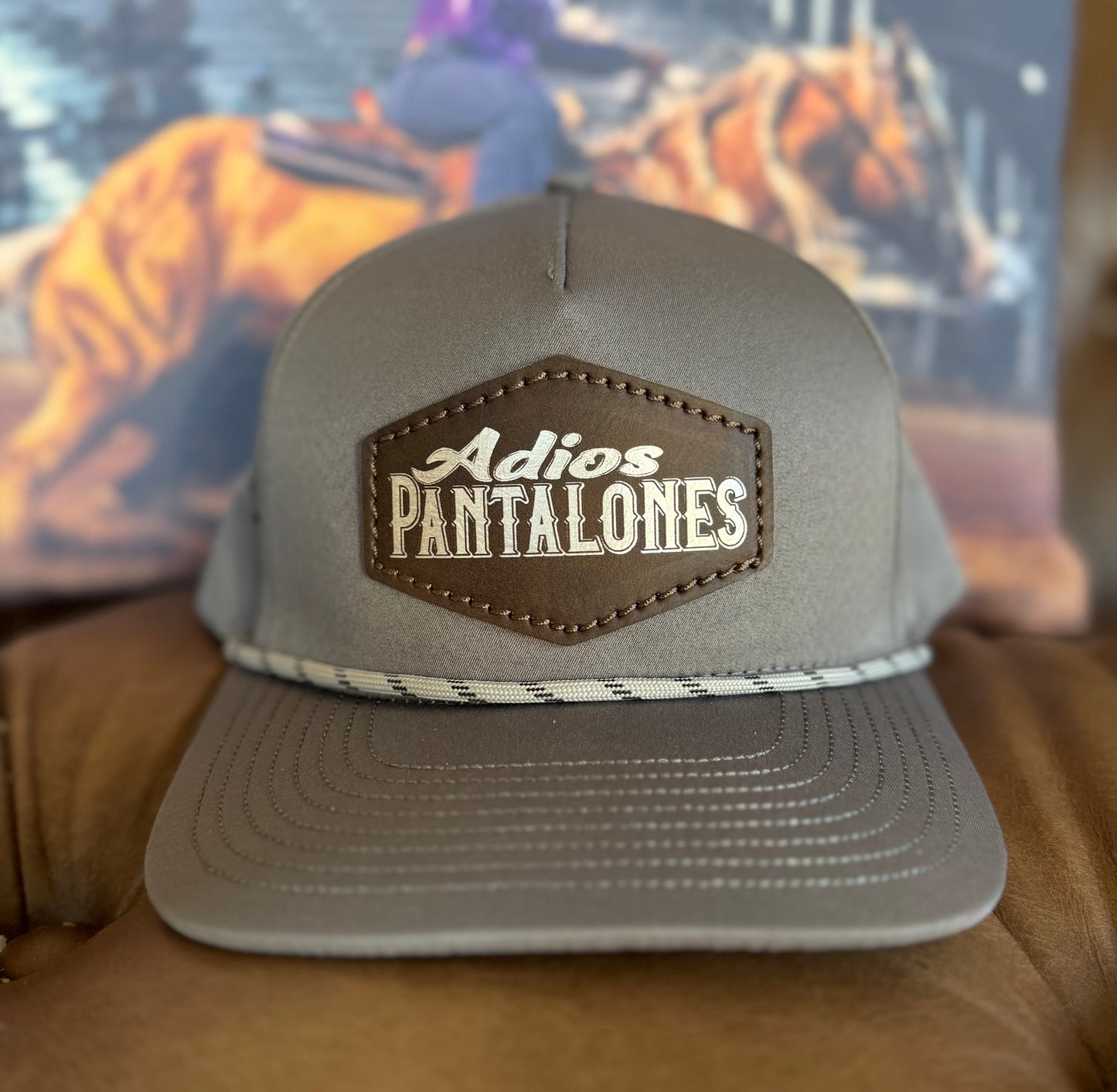 Adios Pantalones Performance Leather Patch Hats