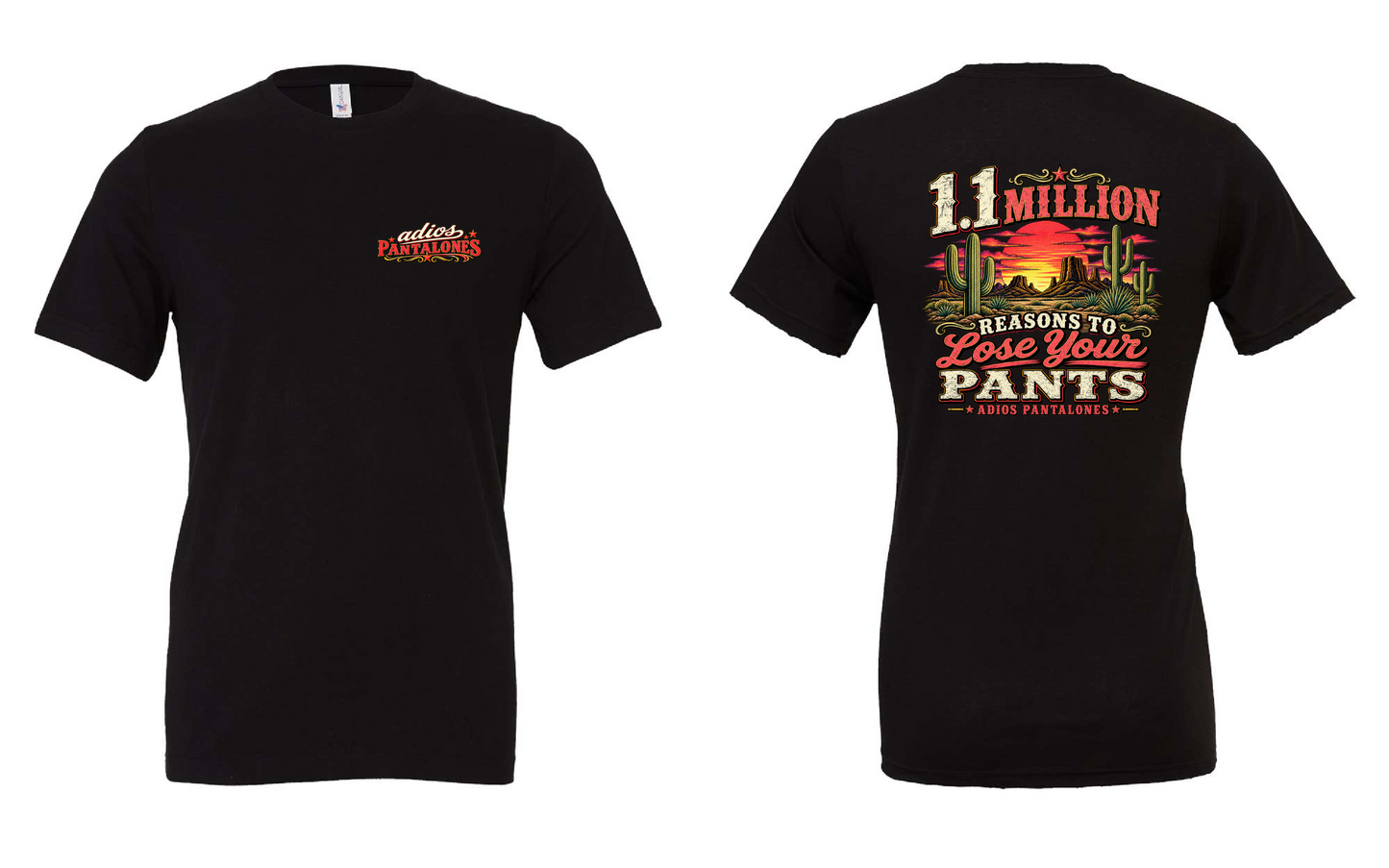Adios 1.1 Million Reasons T-Shirts