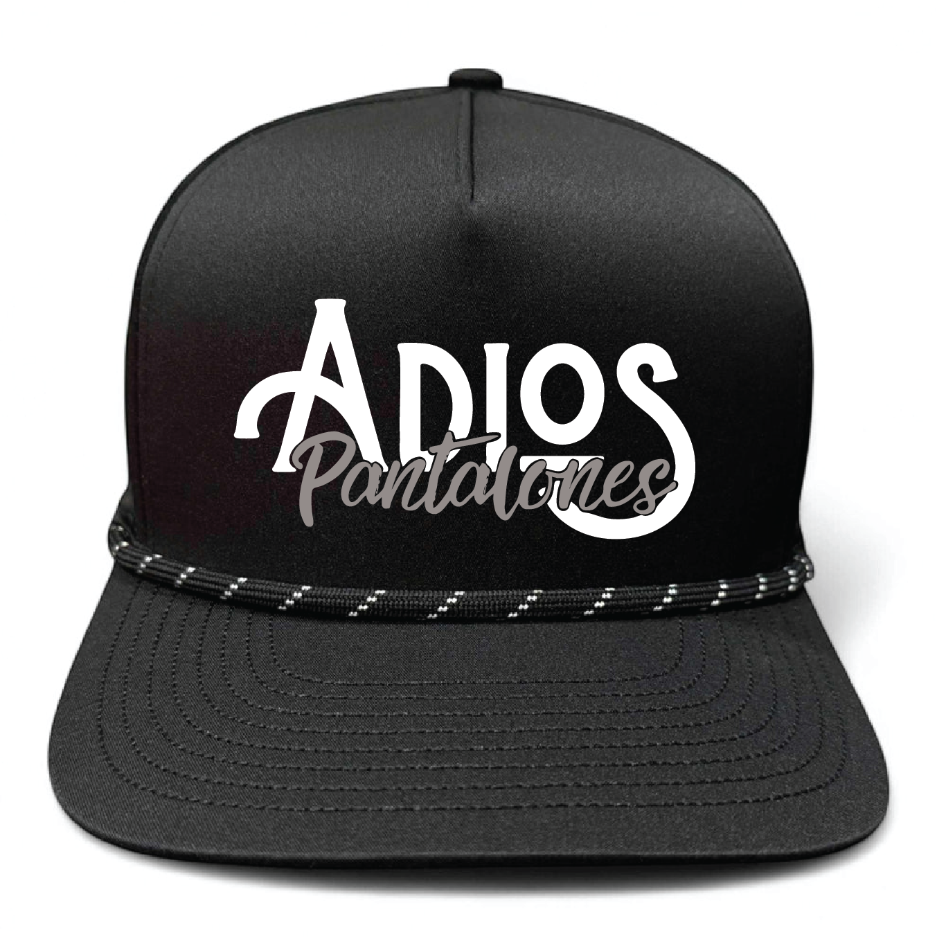 Adios Pantalones Embroidered Performance Rope Hat