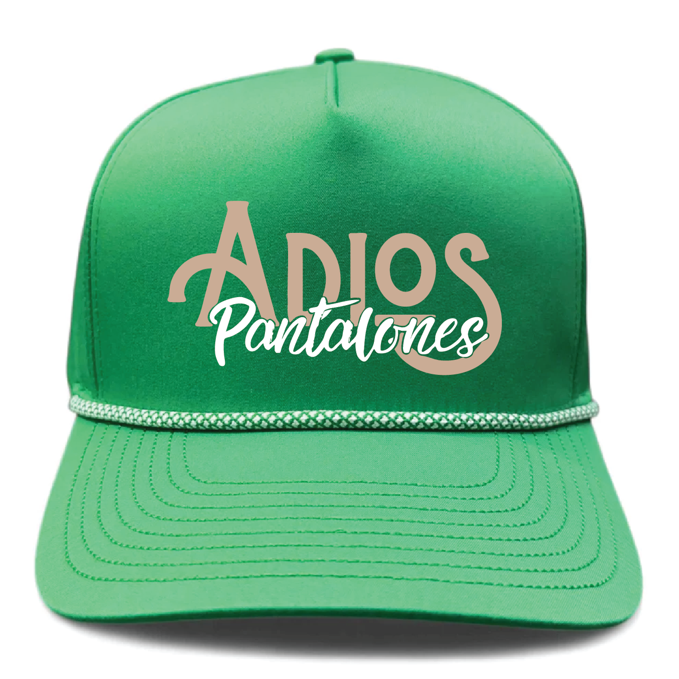 Adios Pantalones Embroidered Performance Rope Hat