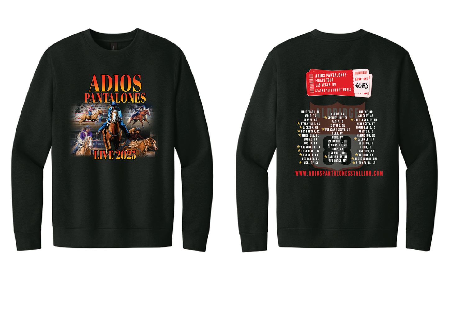 Vegas Tour Crewneck