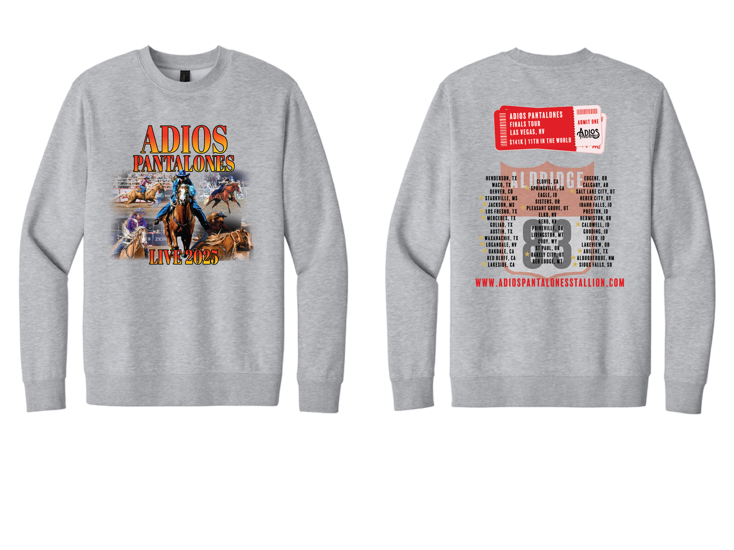 Vegas Tour Crewneck