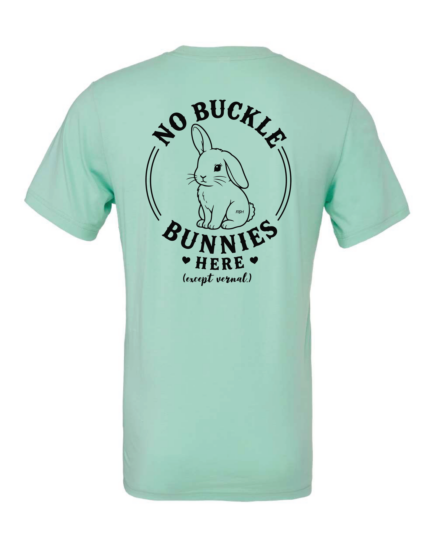 Adios No Buckle Bunnies T-Shirt