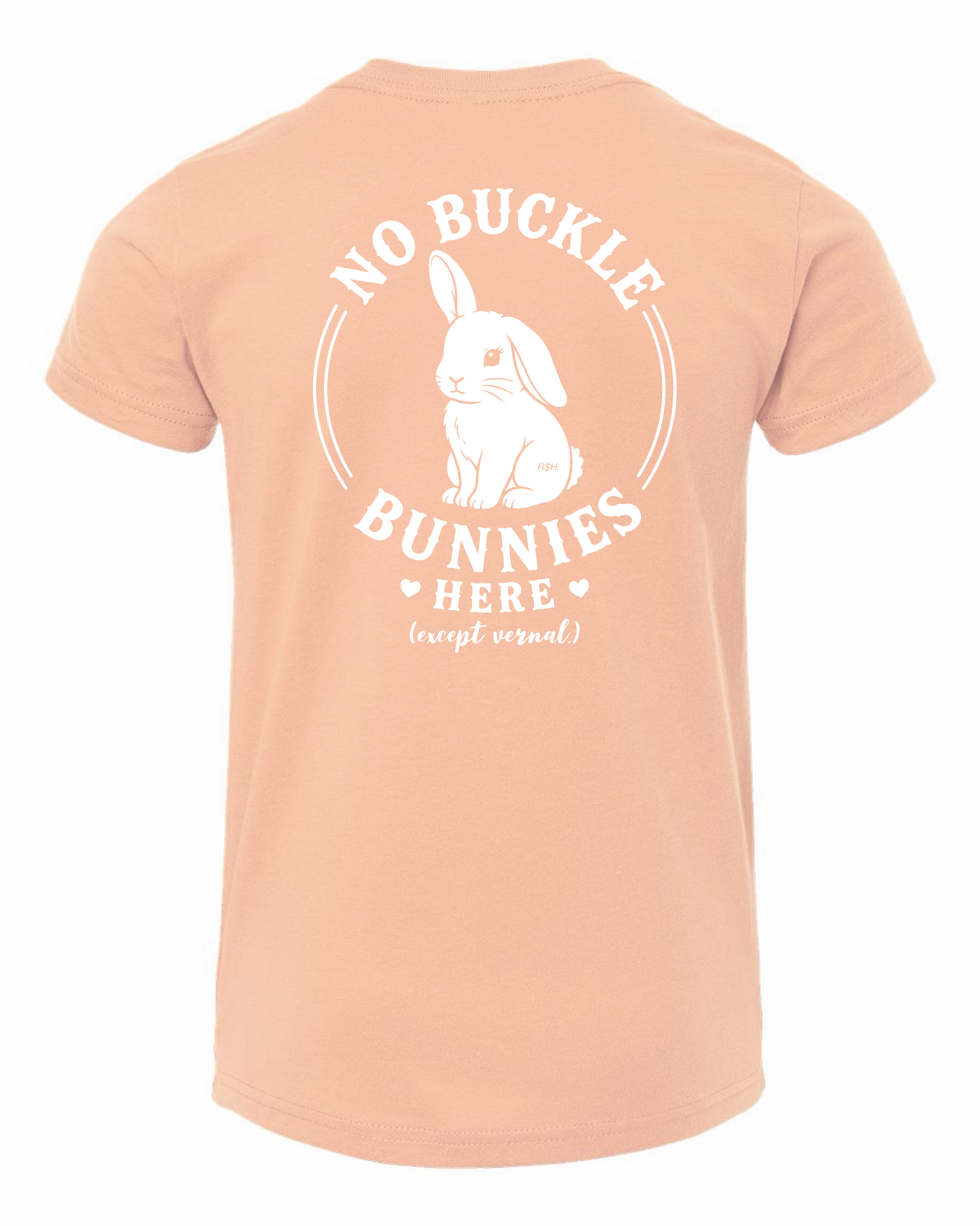 Adios No Buckle Bunnies Youth T-Shirt