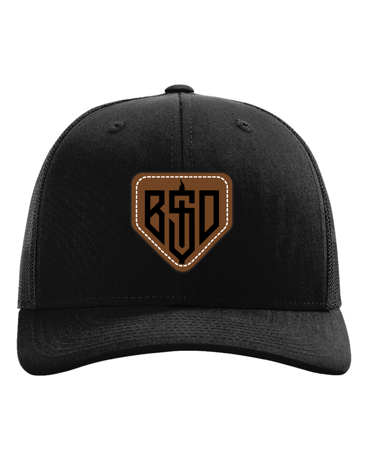 BSD Leather Patch Hats