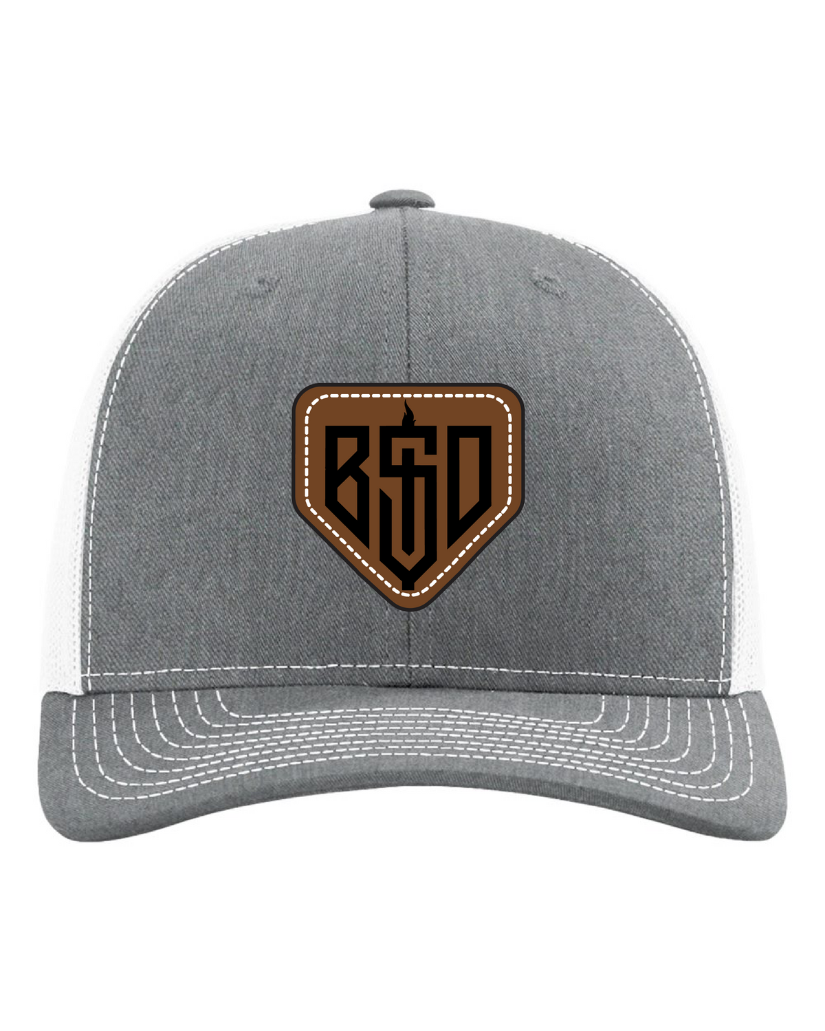 BSD Leather Patch Hats