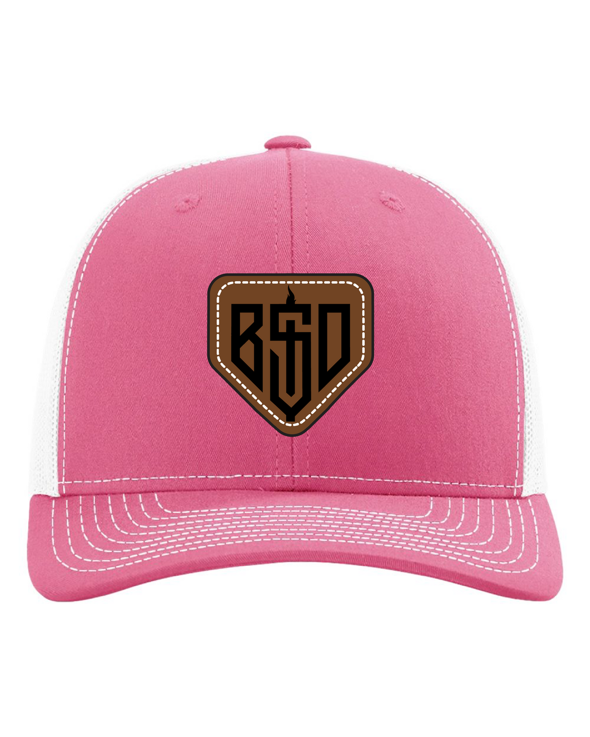 BSD Leather Patch Hats