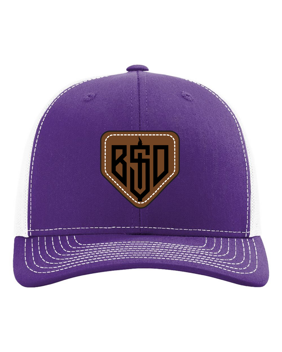 BSD Leather Patch Hats