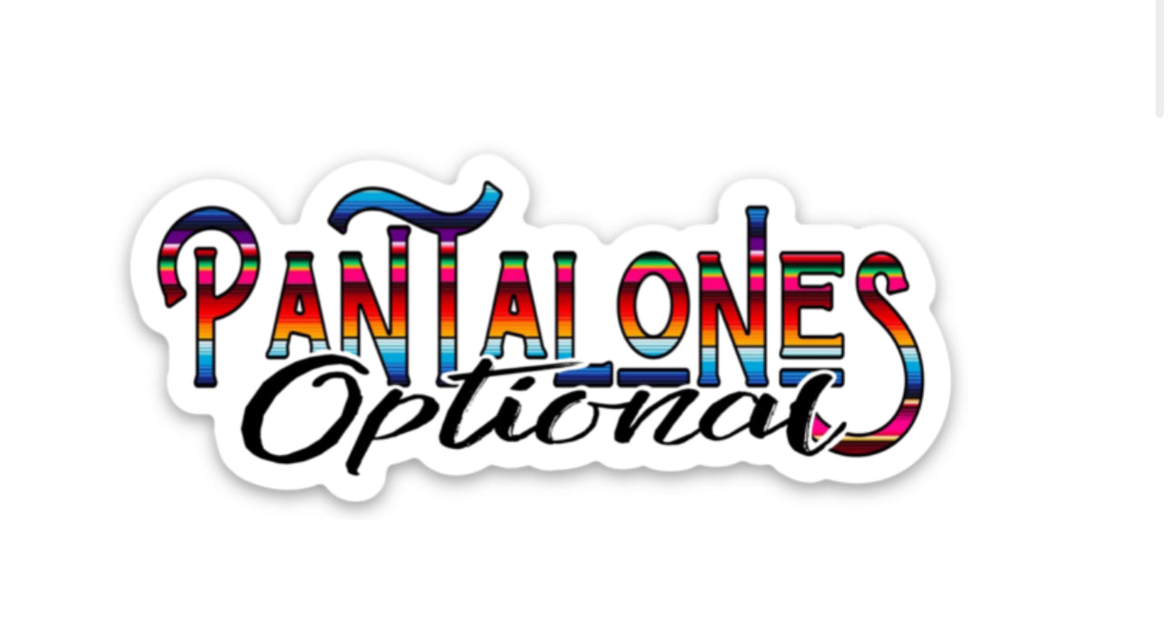 Adios Pantalones Stickers