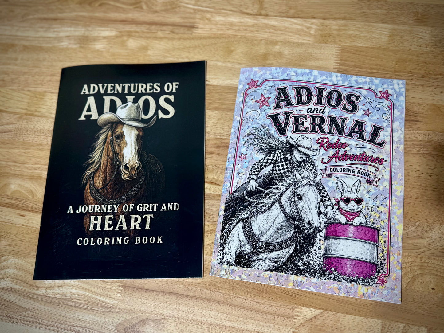 Adios & Vernal Coloring Book