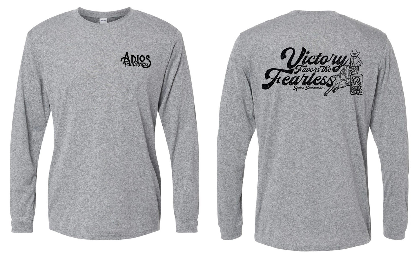 Victory Favors The Fealess Athletic Long Sleeve