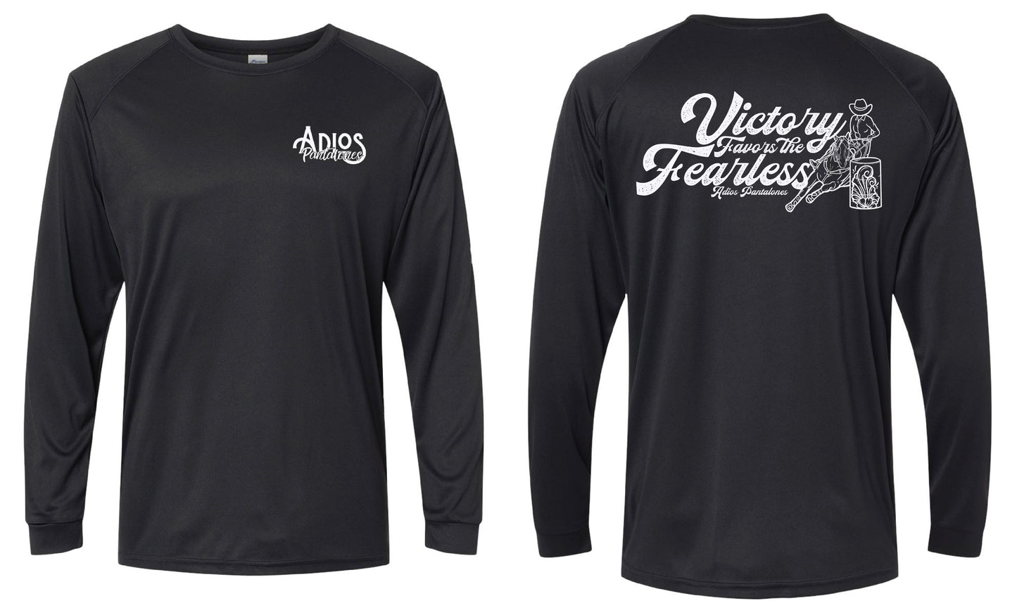 Victory Favors The Fealess Athletic Long Sleeve