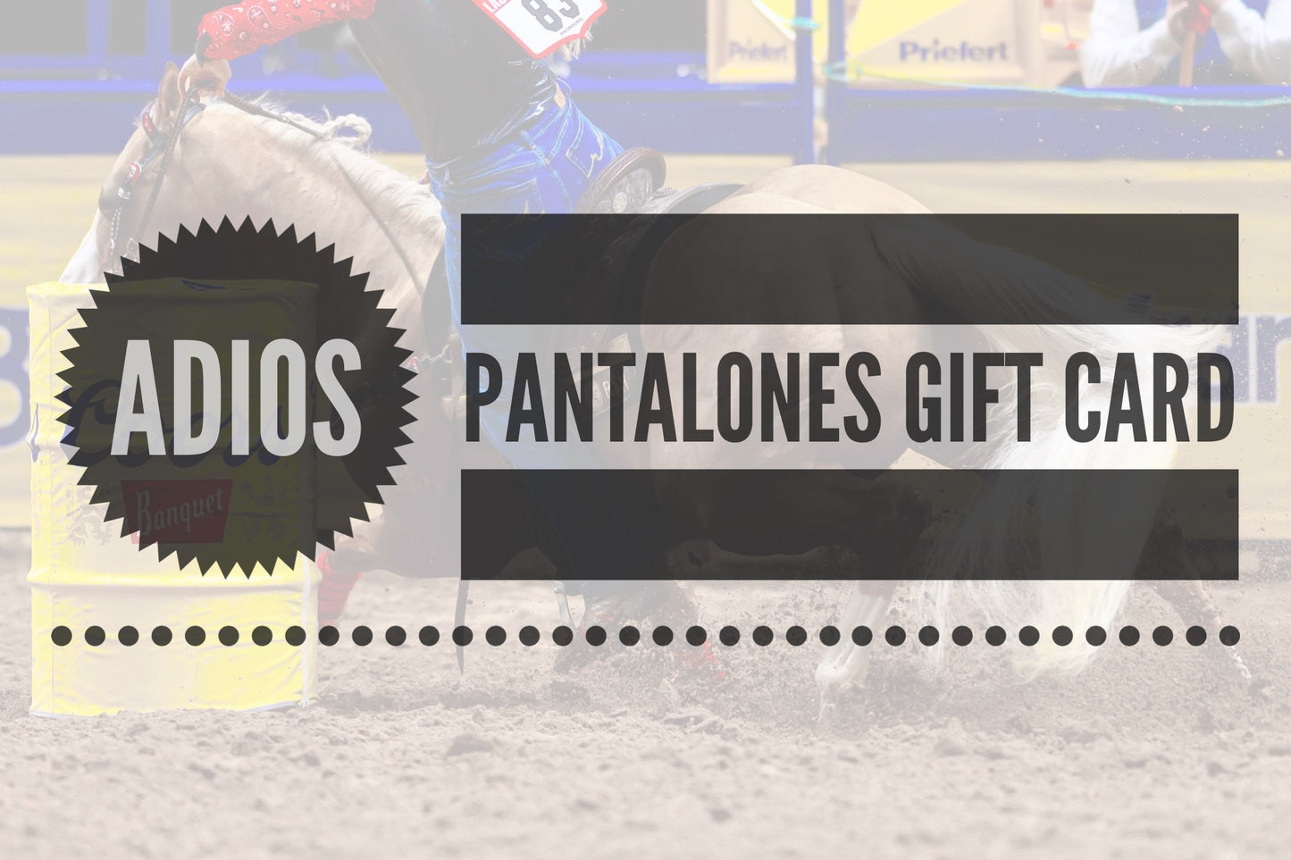 Pantalones Merch Gift Card