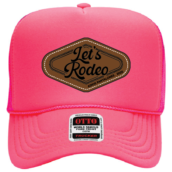 Let's Rodeo Foam Hat
