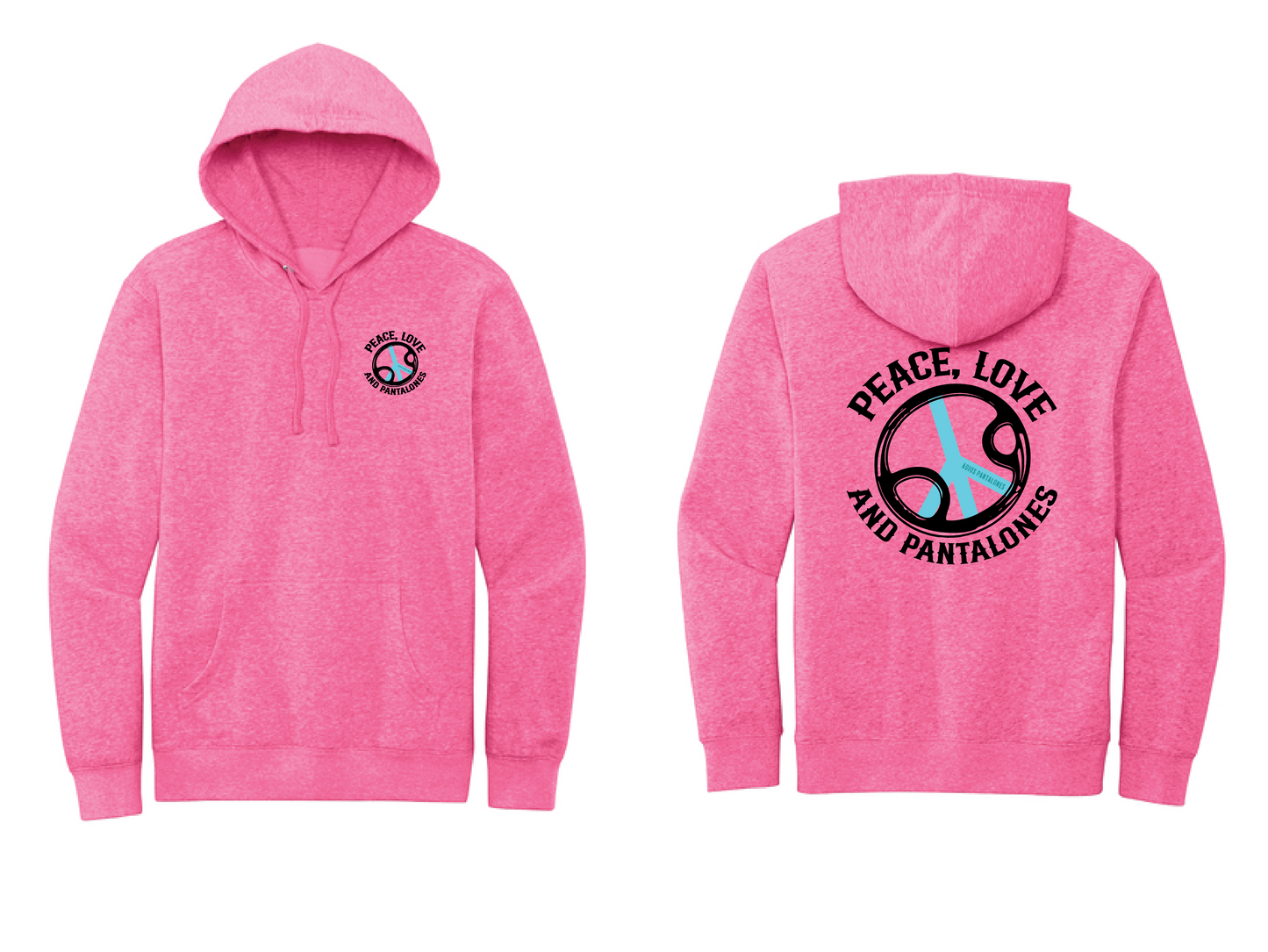 Peace, Love & Pantalones Hoodie